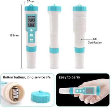Water quality meter 7 in 1