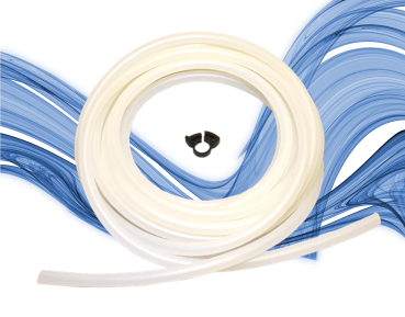 Silicone tube for peristaltic pump