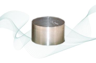 Container for wet screening