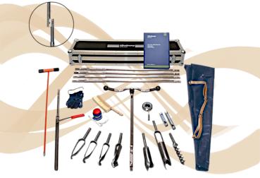 Ergonomic Hand auger set bayonett connection