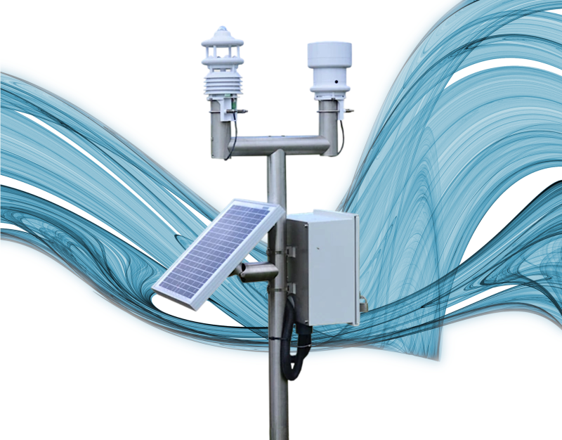 Compact meteo station