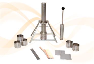 Probenringsatz Kernschneidermethode Test 4.4