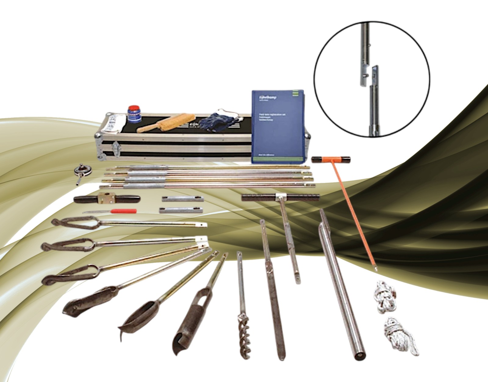 Handbohrset Bajonettanschluss