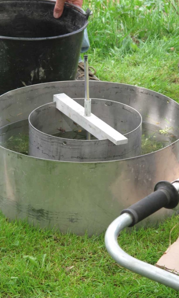 Doppelring Infiltrometer
