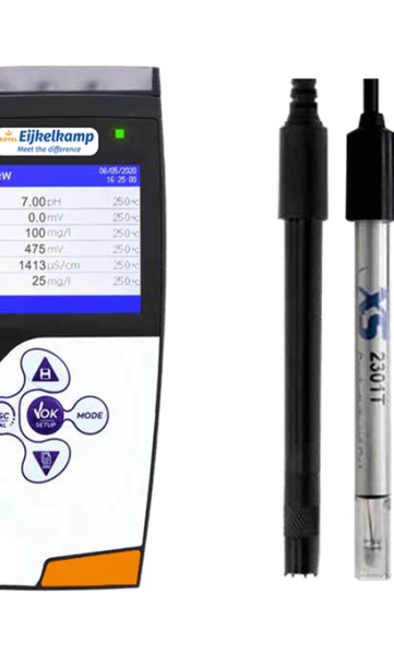 pH/EC/oxygen meter set