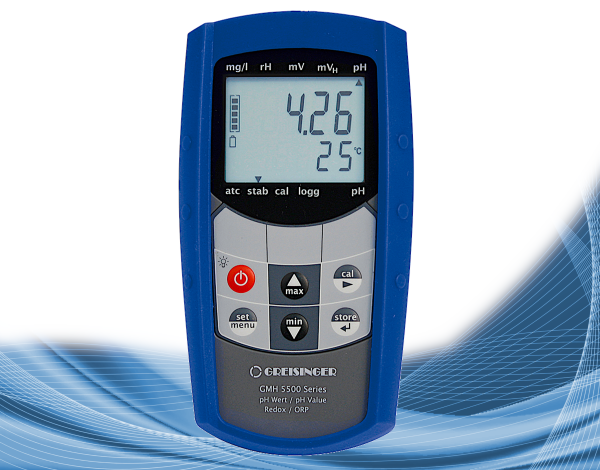 Waterproof pH / ORP meter GMH 5530