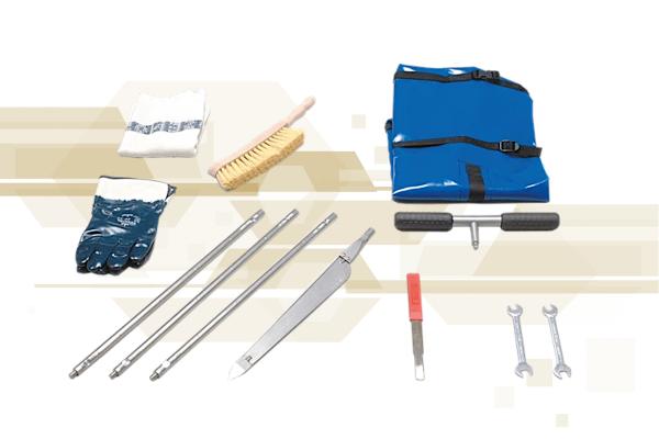 Flap gouge auger for samplings to 2 m