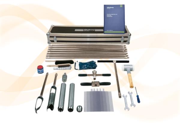 Liner sampler set for hard soils
