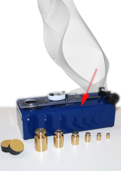 Surface shear strength measuring device