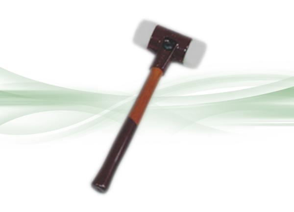 Percussion hammer with plastic head