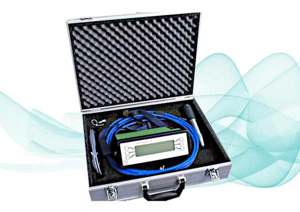 Flow velocity meter