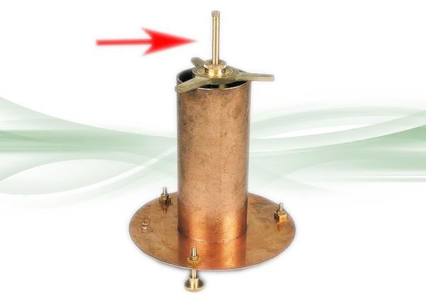 Micrometer for evaporation pan