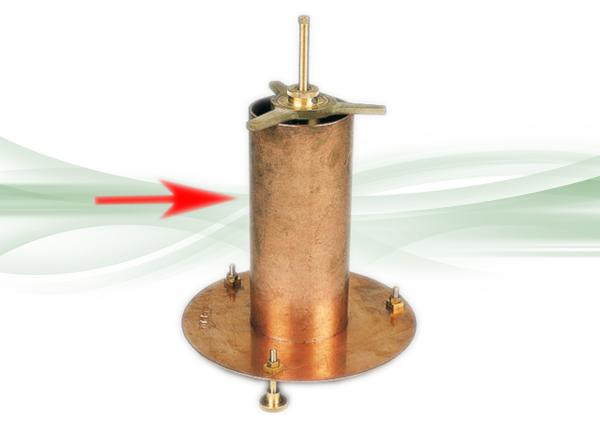 Waved trowel cylinder